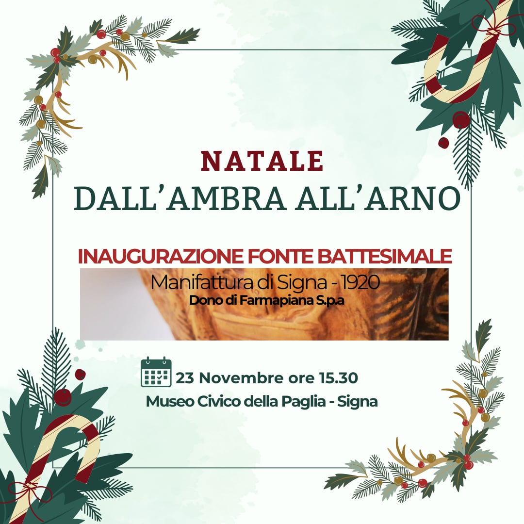 NATALE DALL’AMBRA ALL’ARNO